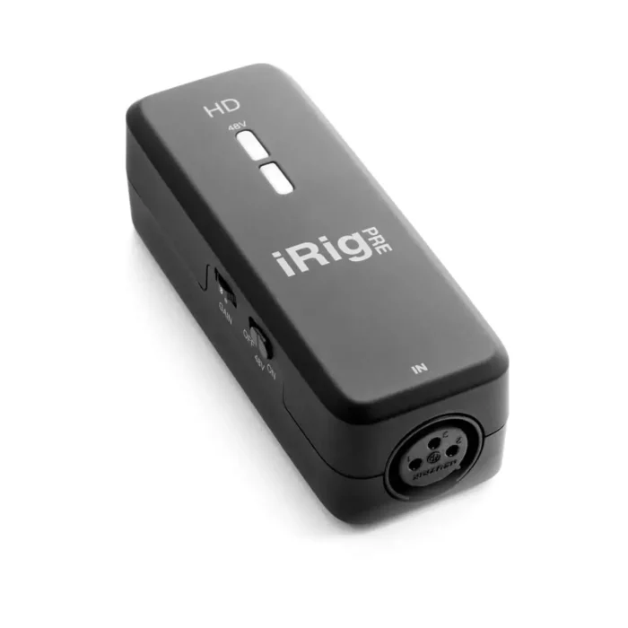 IK Multimedia iRig Pre HD Audio Interface with Mic Pre - Image 3