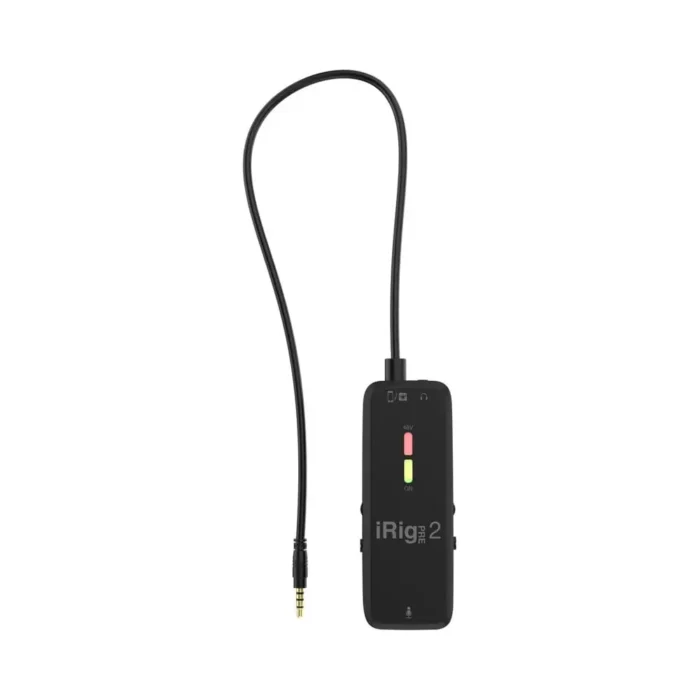 IK Multimedia iRig Pre 2 Ultracompact XLR Microphone Interface - Image 3