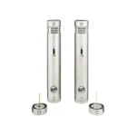 Warm Audio WA-84 Stereo Microphone Pair with Omni & Cardioid Capsules - Nickle