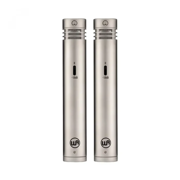 Warm Audio WA-84 Small-diaphragm Condenser Microphone Nickle - Pair - Image 1