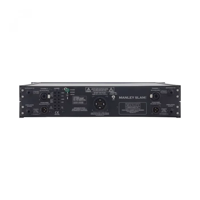 Manley SLAM 2-channel Tube Microphone Preamp & Limiter - Image 3