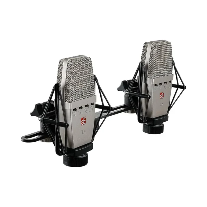 sE Electronics T2 Multi-pattern Large-diaphragm Condenser Microphone - Matched Pair - Image 2