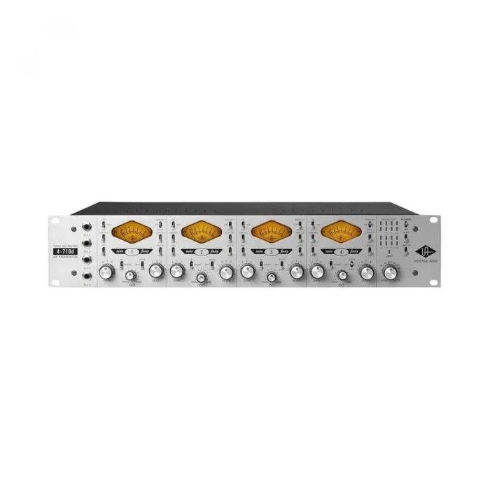 Universal Audio 4-710d 4-channel Microphone Preamp & Compressor - Image 1