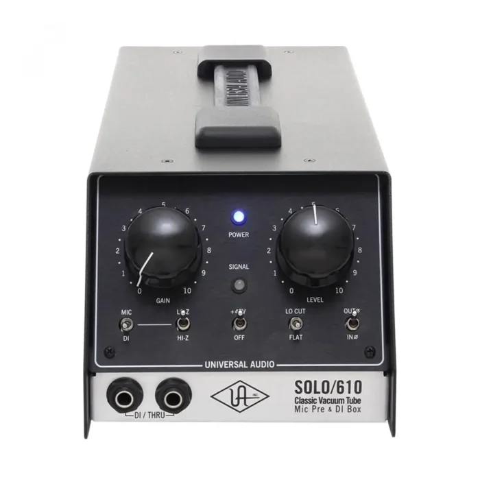 Universal Audio SOLO 610 - Classic Vacuum Tube Microphone Preamplifier and DI Box - Image 1