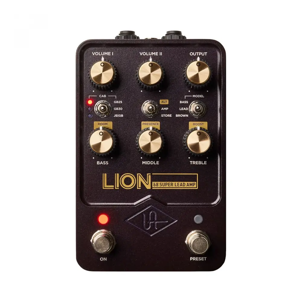 uafx-lion-1 Universal Audio UAFX Lion '68 Super Lead Amp Guitar Pedal - Image 1