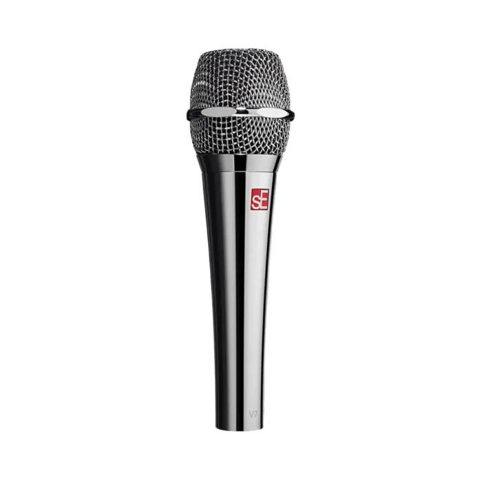 sE Electronics V7 Supercardioid Dynamic Vocal Microphone - Chrome - Image 2