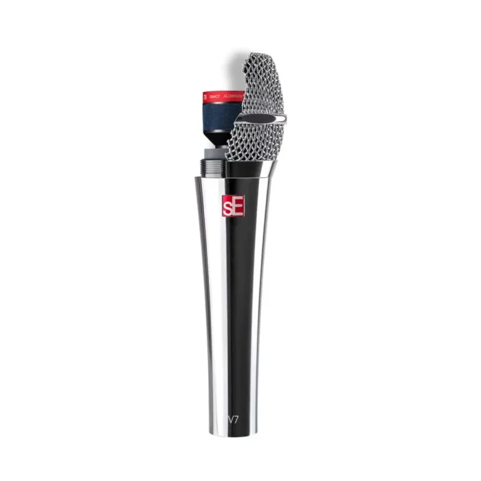 sE Electronics V7 Supercardioid Dynamic Vocal Microphone - Chrome - Image 4