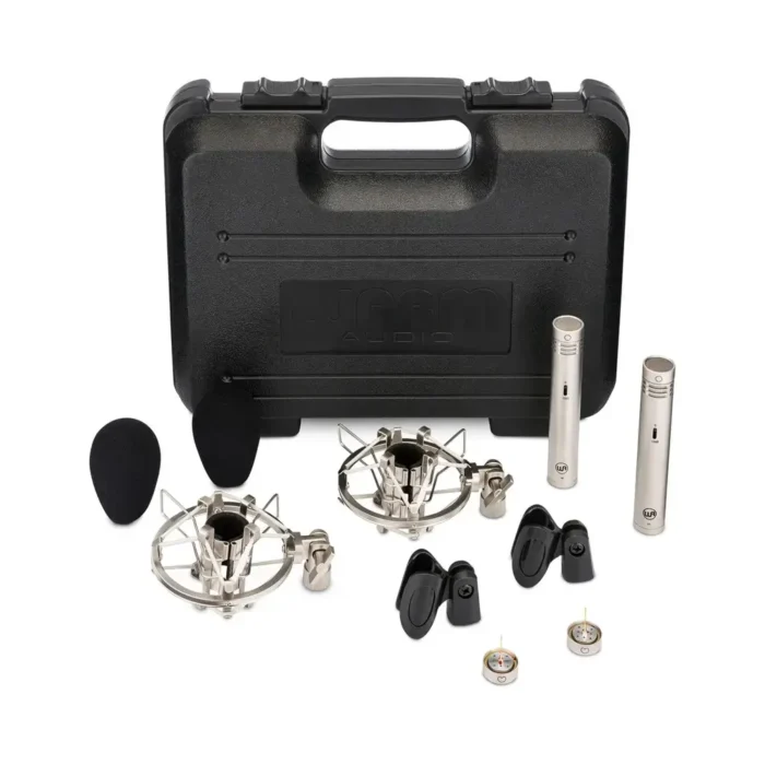 Warm Audio WA-84 Stereo Microphone Pair with Omni & Cardioid Capsules - Nickle - Image 3
