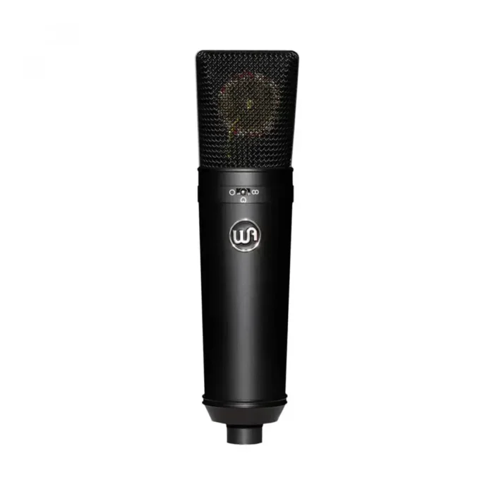 Warm Audio WA-47Jr Large-diaphragm Condenser Microphone - Black - Image 1