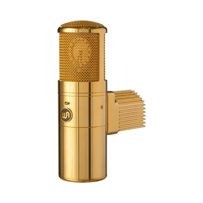 Warm Audio WA-8000 Large-Diaphragm Multipattern Tube Condenser Mic - LE Gold - Image 3