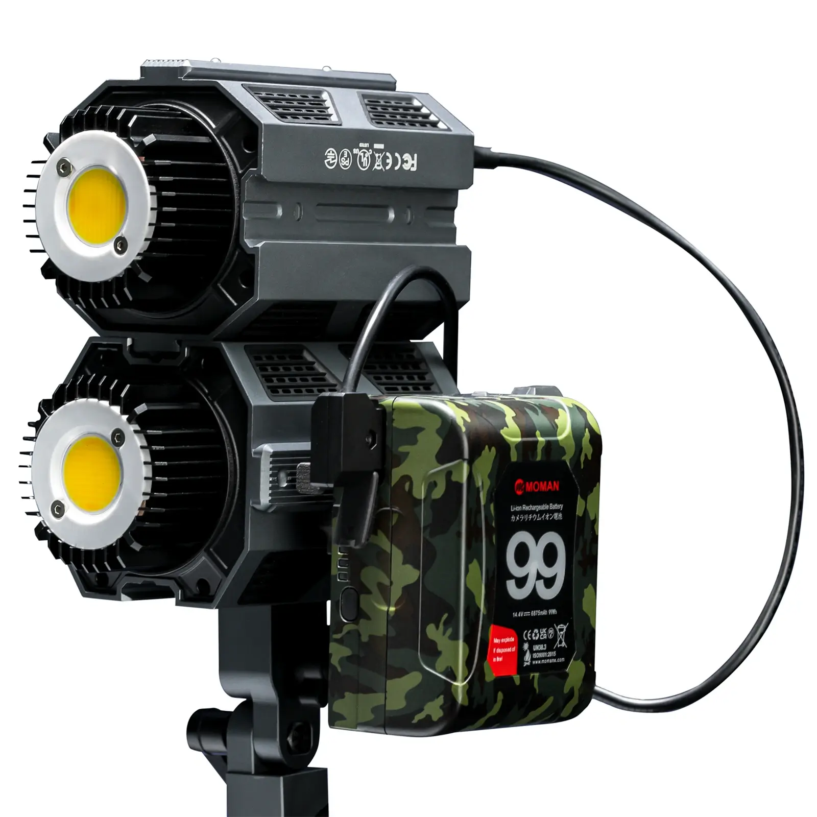 14 COLBOR CL60 65W Studio Light for Video Bi-Color - Image 14