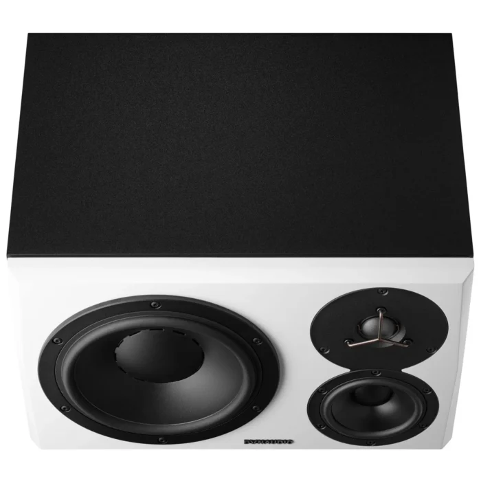 Dynaudio LYD 48 3-way Powered Studio Monitor Right - White Baffle - Image 4