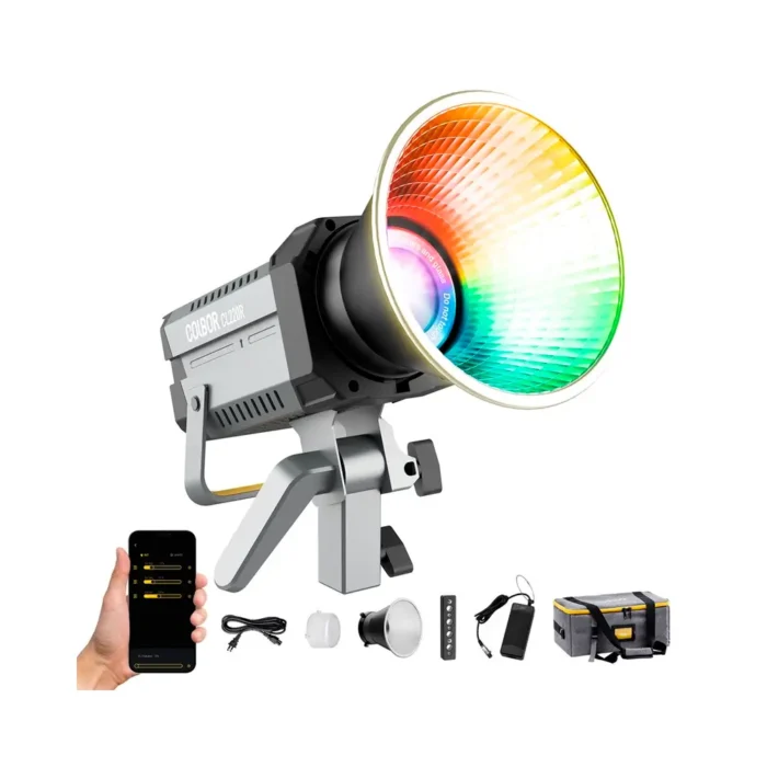 COLBOR CL220R 220W RGB Light for Studio - Image 9