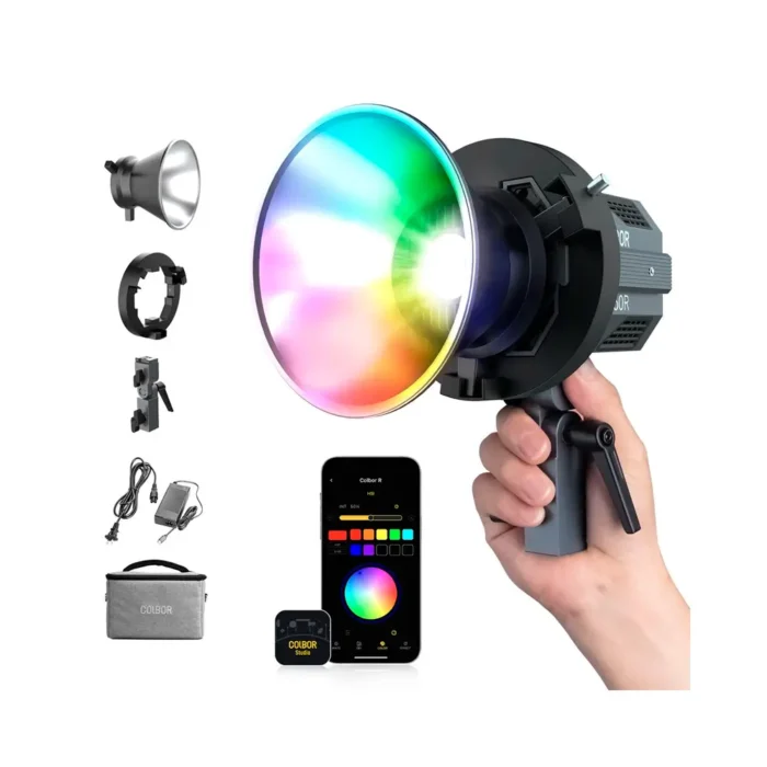 COLBOR CL60R 65W RGB LED Light - Image 5