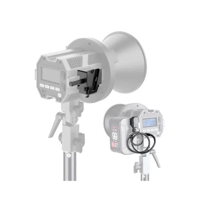 COLBOR VM2 Battery Adapter for LED Lights - Image 4