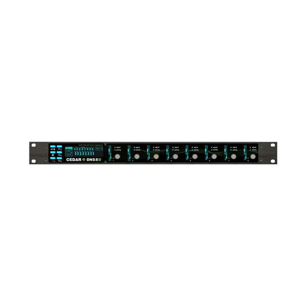 dns8d -1 CEDAR Audio DNS 8D Live Multichannel Dialogue Noise Suppressor with Dante Connectivity - Image 1