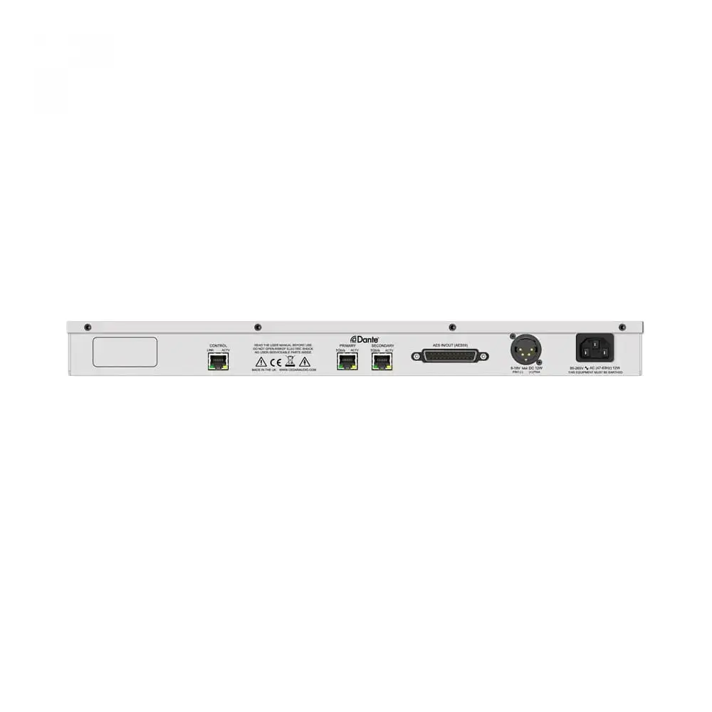 dns8d -2 CEDAR Audio DNS 8D Live Multichannel Dialogue Noise Suppressor with Dante Connectivity - Image 2