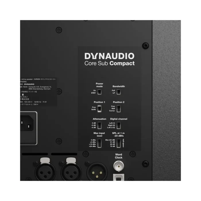 Dynaudio Core Sub Compact Dual 9-inch Powered Studio Subwoofer - Image 5