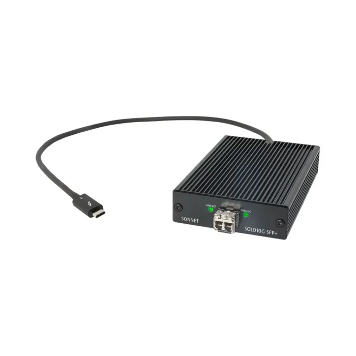 Sonnet Solo10G SFP+ Thunderbolt Adapter (SFP+ included)