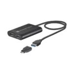 Sonnet USB 3 DisplayLink Dual 4K 60Hz DisplayPort Adapter