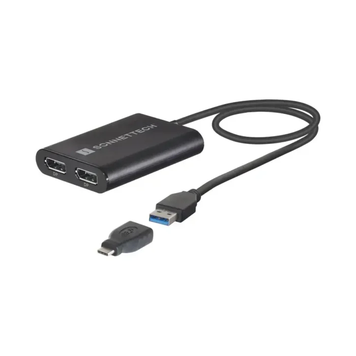 Sonnet USB 3 DisplayLink Dual 4K 60Hz DisplayPort Adapter