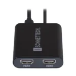 Sonnet USB-C DisplayLink Dual 4K 60Hz HDMI Adapter (with PD Passthrough)