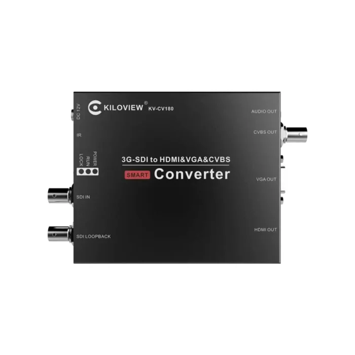 Kiloview CV180 Broadcast-Grade SDI to HDMI/VGA/AV Video Converter - Image 2