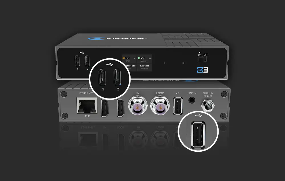 Kiloview E3 HDMI & SDI Dual Channel Video Encoder