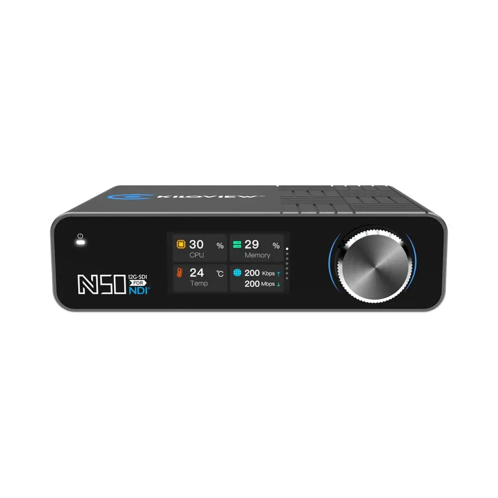 kiloview-n50-1 Kiloview N50 12G-SDI/USB to NDI Bidirectional Converter - Image 1