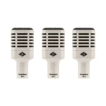Universal Audio SD-3 Cardioid Dynamic Microphone with Hemisphere Modeling (3-Pack)