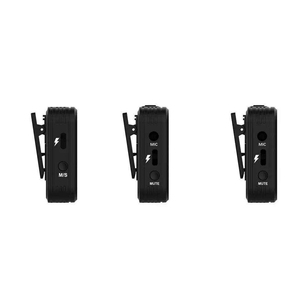 synco-g2a2-4 SYNCO G2(A2) Quality Dual Wireless Microphone, 2 Transmitters, 8h Recording, 200m Transmission Range, TFT Screen - Image 4