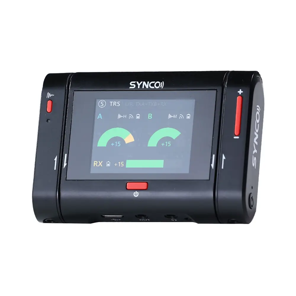 synco-g3-pro-2 Synco G3 PRO Ultracompact 2-Person Digital Wireless Microphone System for Cameras and Mobile Devices - Image 2