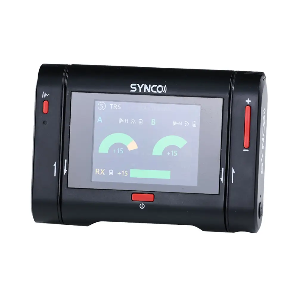 synco-g3-pro-3 Synco G3 PRO Ultracompact 2-Person Digital Wireless Microphone System for Cameras and Mobile Devices - Image 3