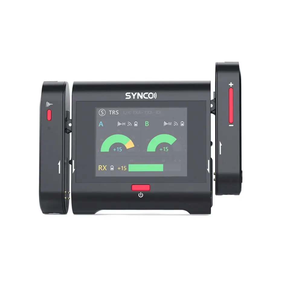 synco-g3-pro-6 Synco G3 PRO Ultracompact 2-Person Digital Wireless Microphone System for Cameras and Mobile Devices - Image 5