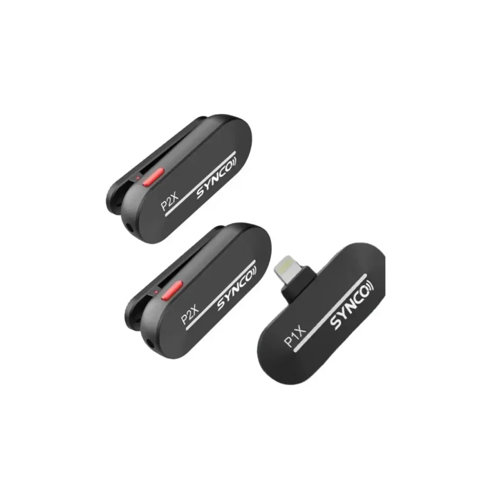 Synco P2XL BK Mini Microphone for Phone Lightning Connector