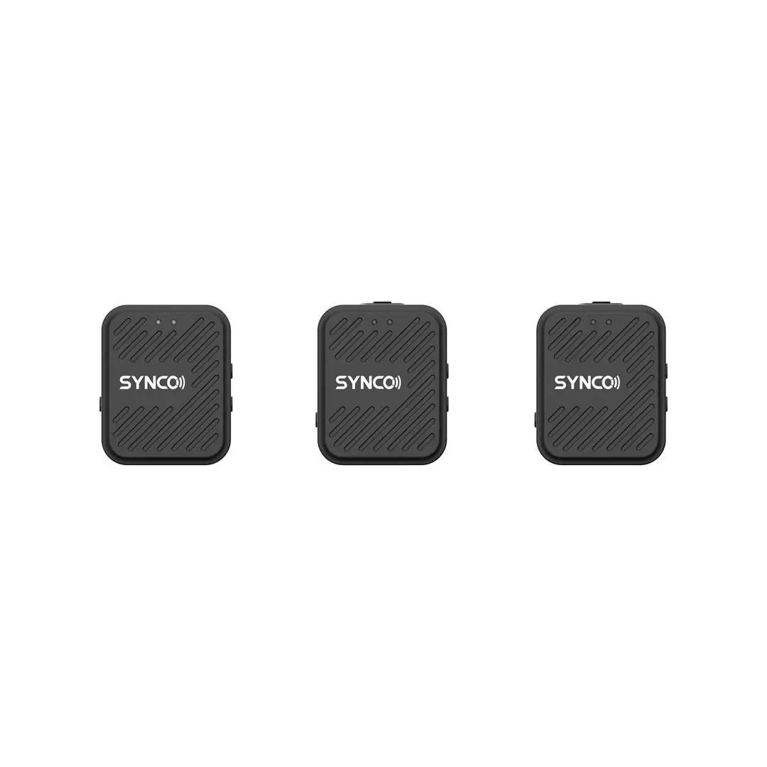 synco-wair-g1-a2-1 Synco WAir-G1-A2 Ultracompact 2-Person Digital Wireless Microphone System for Mirrorless/DSLR Cameras - Image 1
