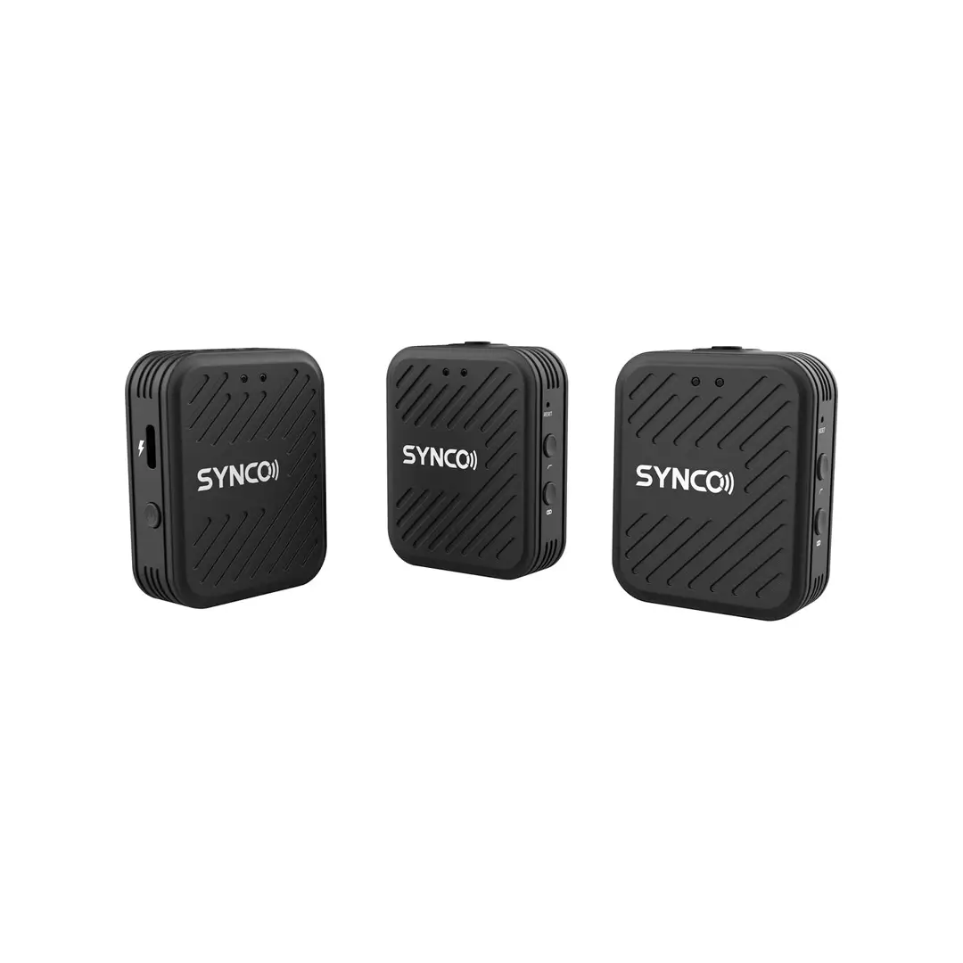 synco-wair-g1-a2-7 Synco WAir-G1-A2 Ultracompact 2-Person Digital Wireless Microphone System for Mirrorless/DSLR Cameras - Image 7