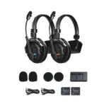 Synco X-Talk X2 Wireless Intercom System with 2 Single-Ear Headsets - Image 6