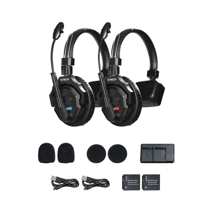 Synco X-Talk X2 Wireless Intercom System with 2 Single-Ear Headsets