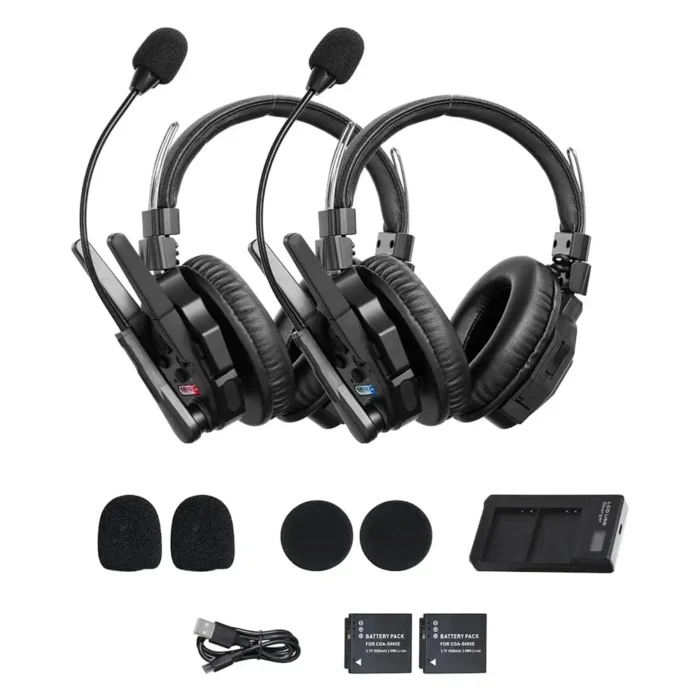 Synco Xtalk XMax2 Wireless Intercom with 2 Dual-Ear Headsets - Image 2