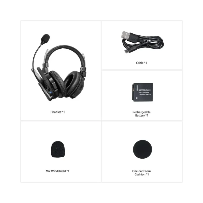 Synco Xtalk XMax1 Wireless Intercom Master/Remote Headset