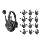 Synco Xtalk XMax13 Wireless Intercom with 13 Dual-Ear Headsets - Image 2