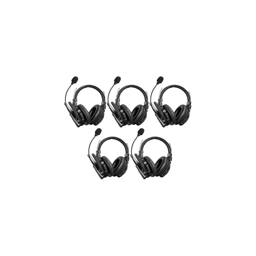 synco-xtalk-xmax5-3 Synco Xtalk XMax5 Wireless Intercom with 5 Dual-Ear Headsets - Image 3