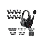 Synco Xtalk XMax9 Wireless Intercom with 9 Dual-Ear Headsets - Image 3