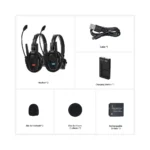 Synco Xtalk XPro2 Wireless Intercom System with 2 Single-Ear Headsets - Image 4