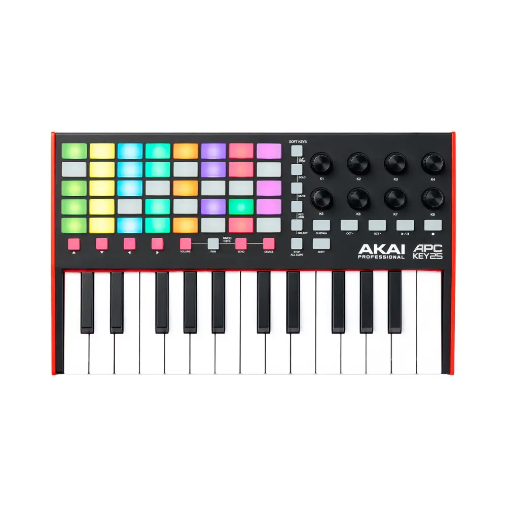 apc-key-25-1 Akai Professional APC Key 25 MK2 Ableton Controller Keyboard - Image 1