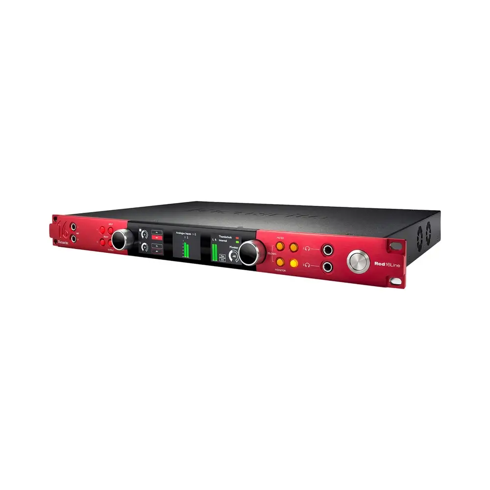 focusrite-red-16line-3 Focusrite Red 16Line 64 x 64 Thunderbolt 3 Audio Interface for Pro Tools | HD - Image 3