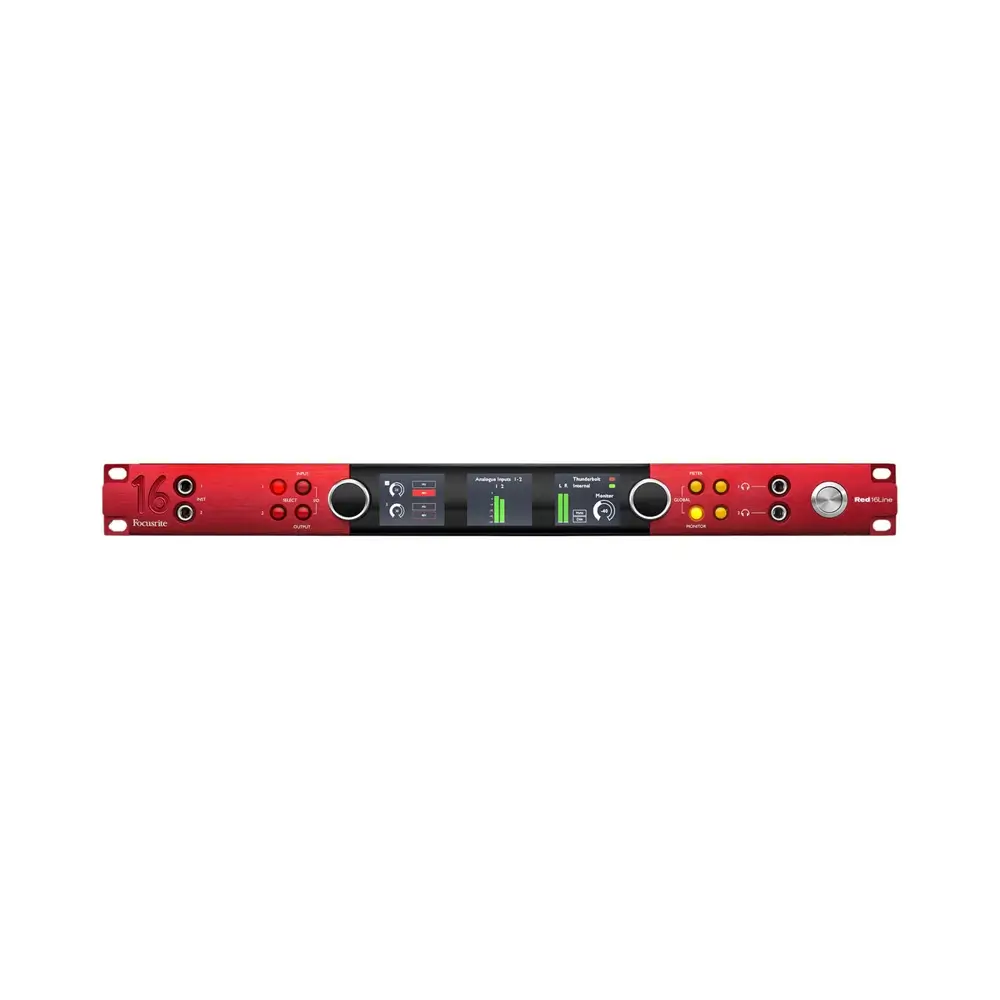 focusrite-red-16line-4 Focusrite Red 16Line 64 x 64 Thunderbolt 3 Audio Interface for Pro Tools | HD - Image 4