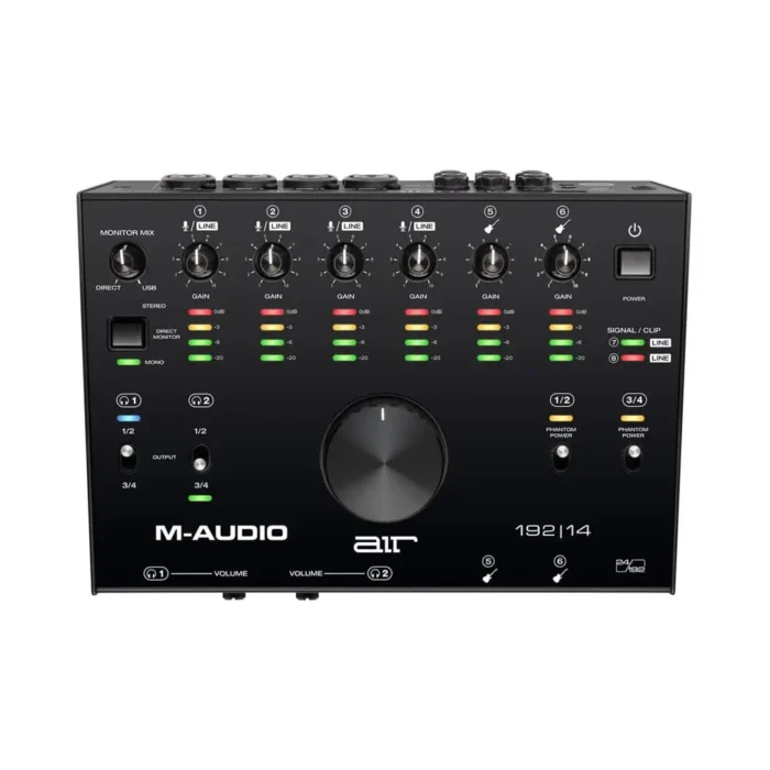 M-Audio AIR 192|14 Desktop 8x4 USB Type-C Audio/MIDI Interface - Image 1