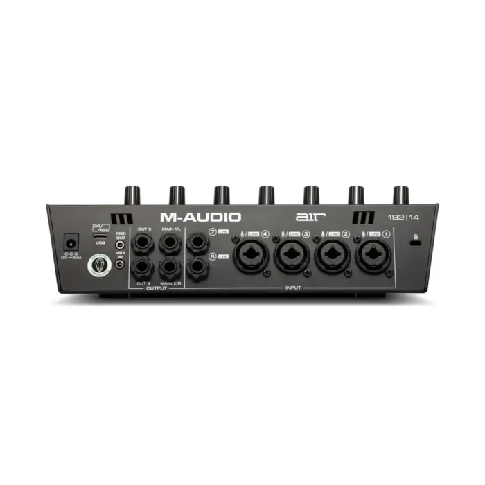 M-Audio AIR 192|14 Desktop 8x4 USB Type-C Audio/MIDI Interface - Image 3